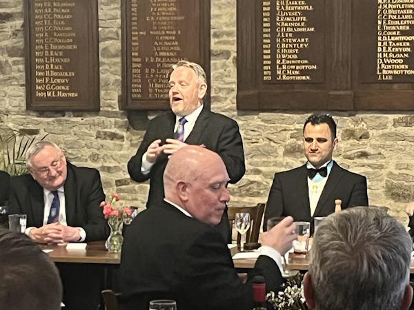 The APGM Toasts the WM and Installing Master