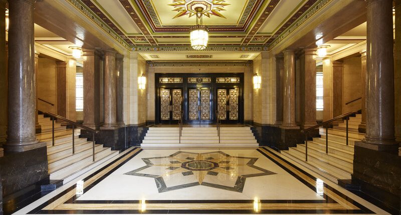 Inside Freemasons Hall, London