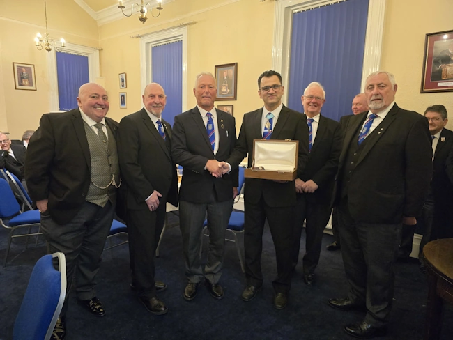 13 February 25 Keep Lodge claim the Travelling Gavel